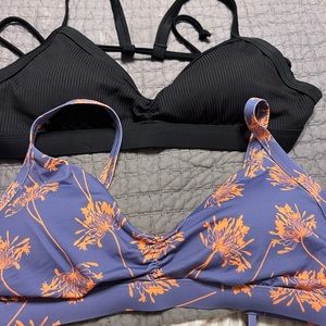 Two Brand New IBIZA DREW D-F CUP BIKINI TOP